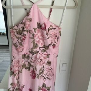 Springtime floral dress